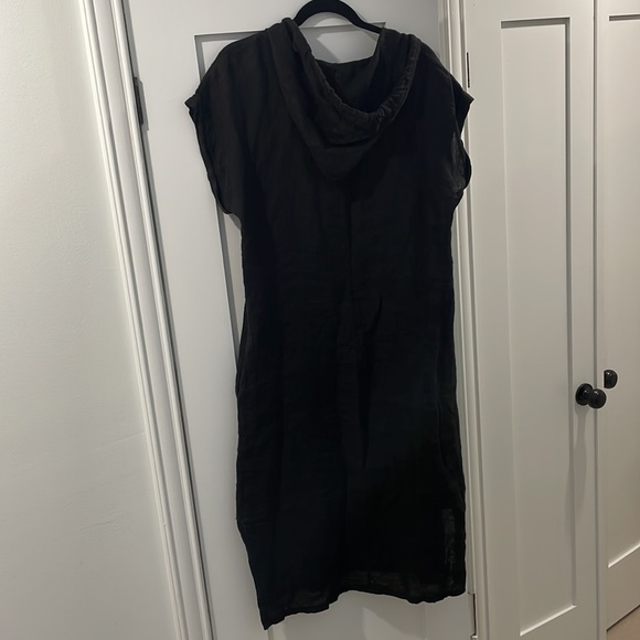 SOLD Pistache Linen Midi Dress - worn once! - Picture 2 of 6